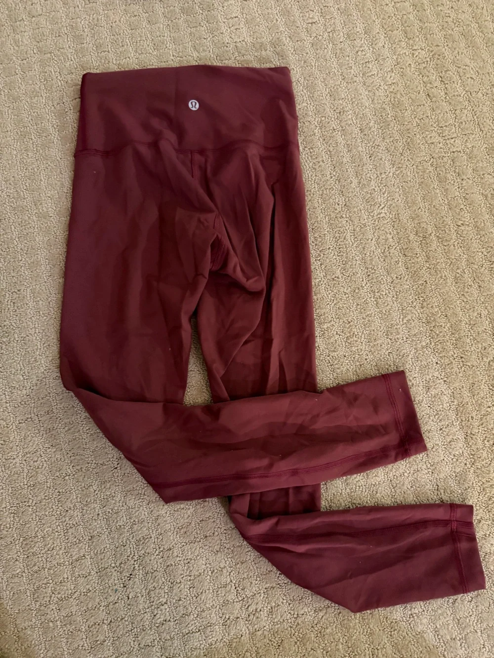 lululemon athletica Leggings in Burgundy